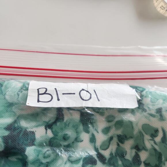 Showpo Brunetta Strapless Bodycon Midi Dress 4 Green Floral Summer Boho Luxe - Picture 12 of 12